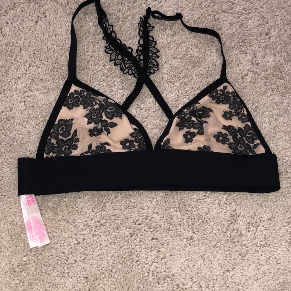 Pink bra